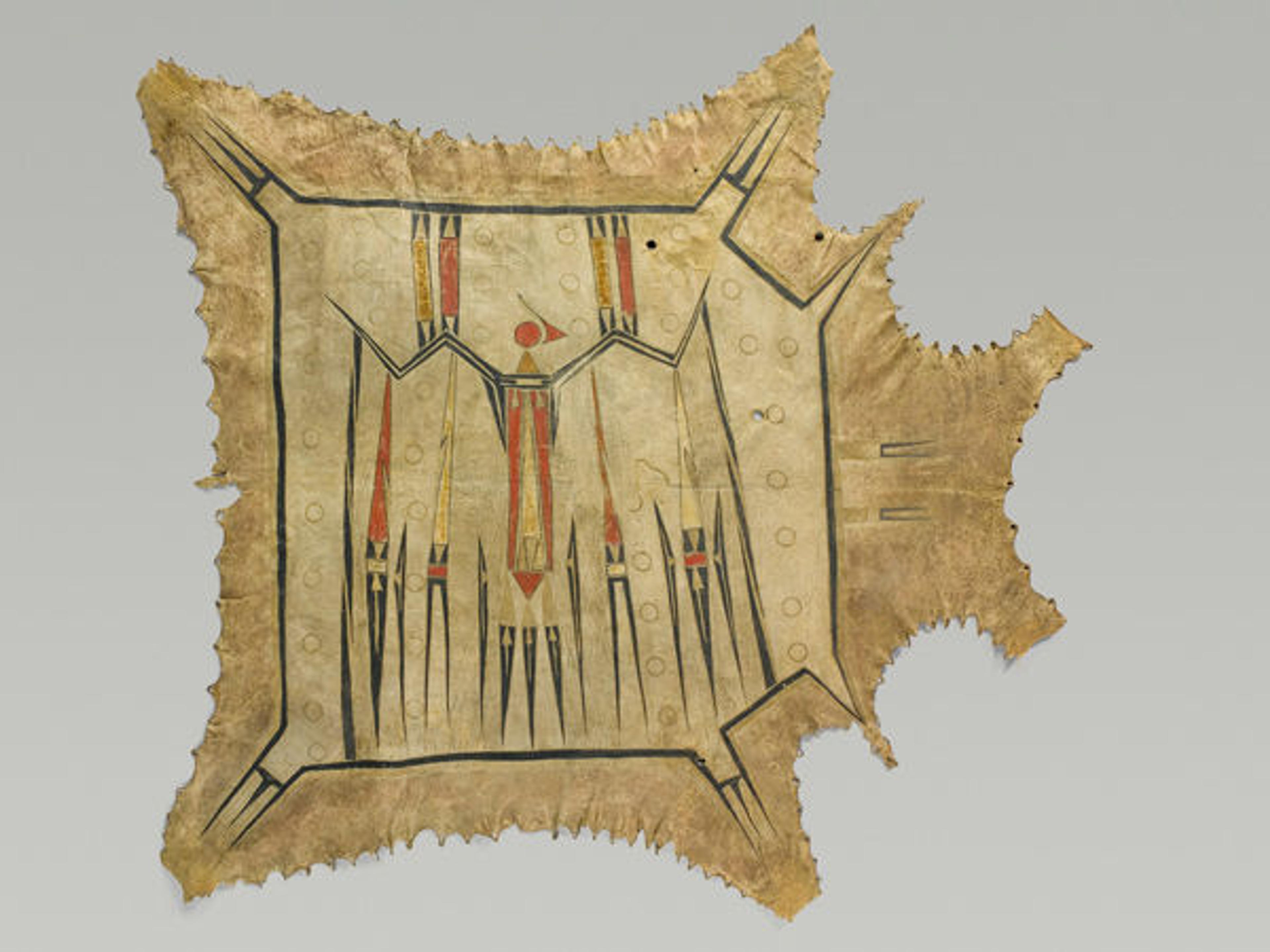 Robe with image of bird