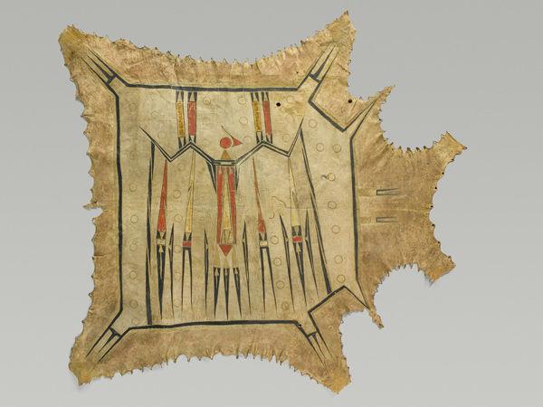 Robe with image of bird