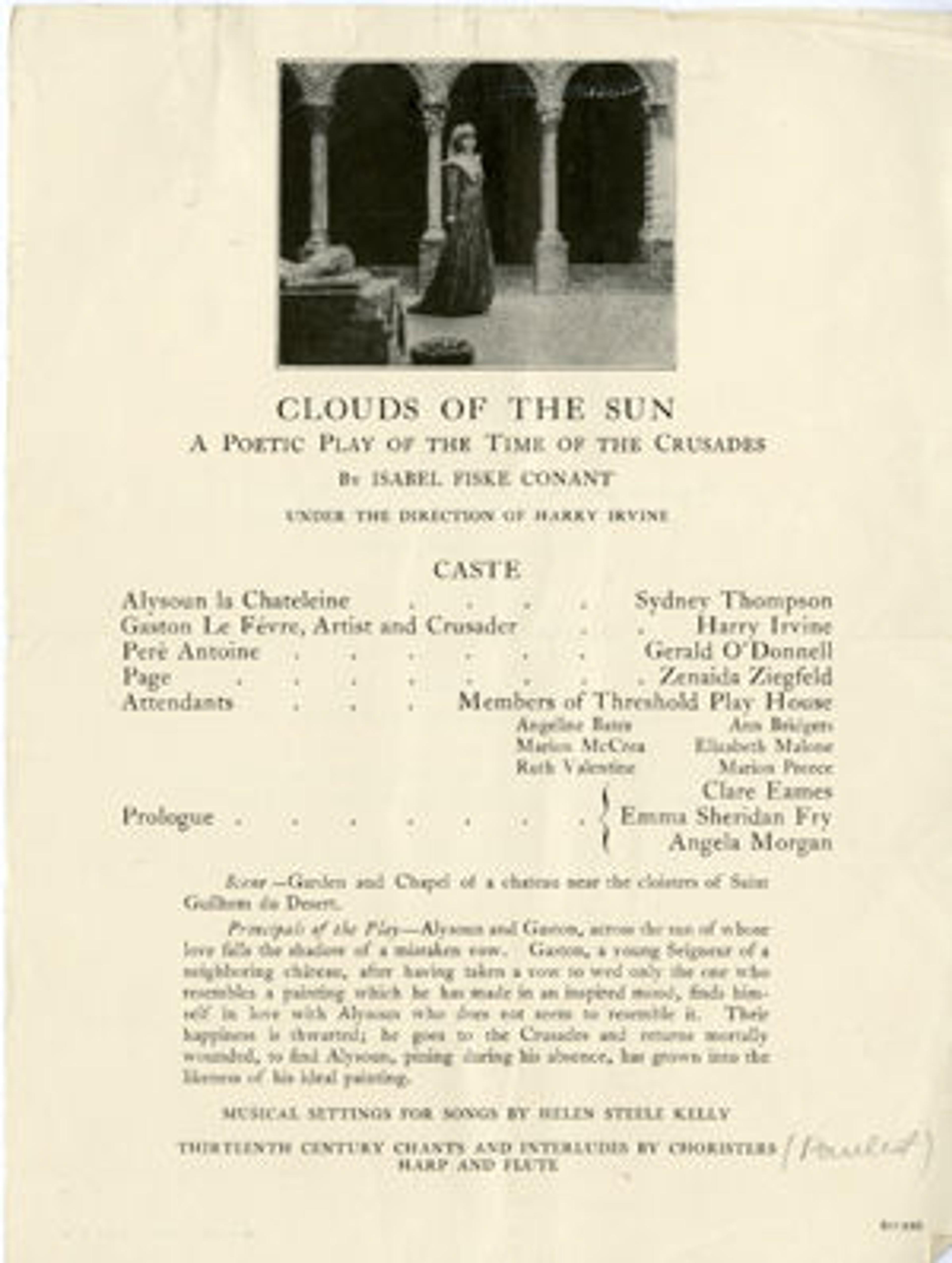 Clouds of the Sun Program