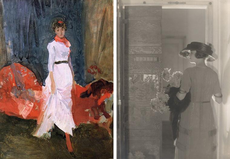 Adolf de Meyer's honeymoon in Japan