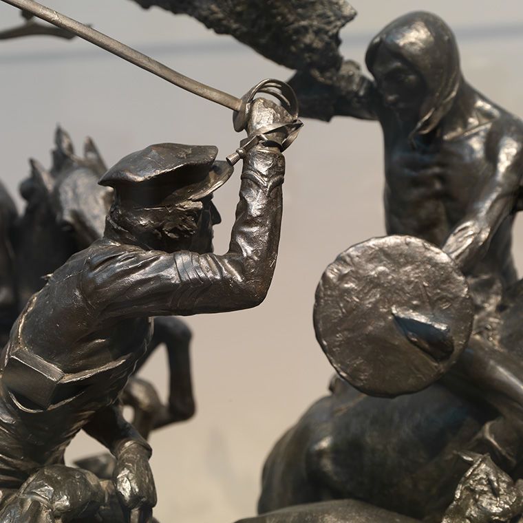 A Closer Look at Frederic Remington's Old Dragoons of 1850 - The