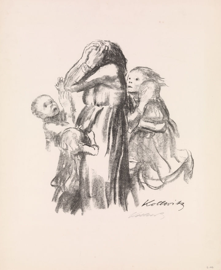 Käthe Kollwitz - Killed in Action (Gefallen) - The