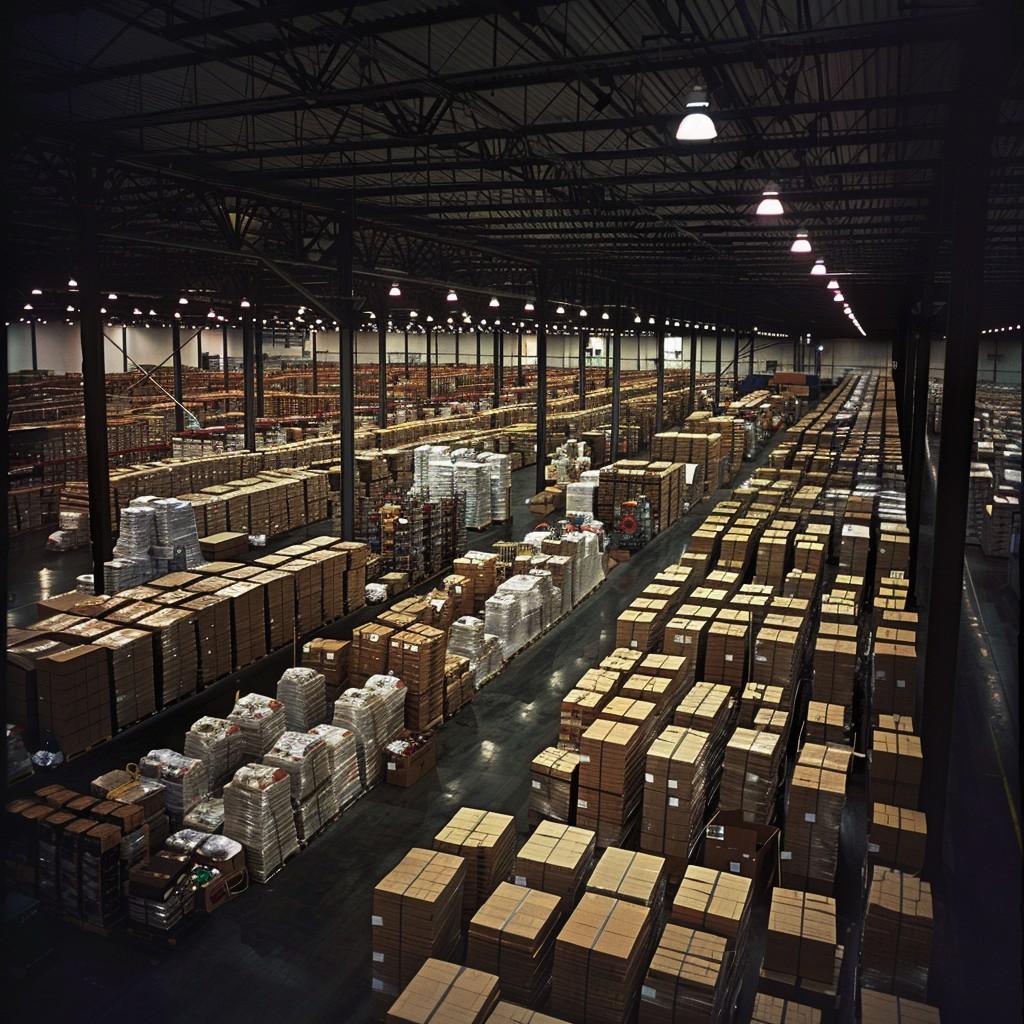Sprawling warehouse