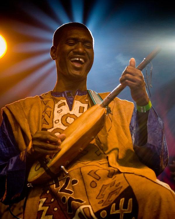 Bassekou Kouyate. Photograph courtesy of World Music Institute