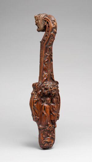 Mandora, ca. 1420. Italian. Boxwood, rosewood. The Metropolitan Museum of Art, New York, Gift of Irwin Untermyer, 1964 (64.101.1409)