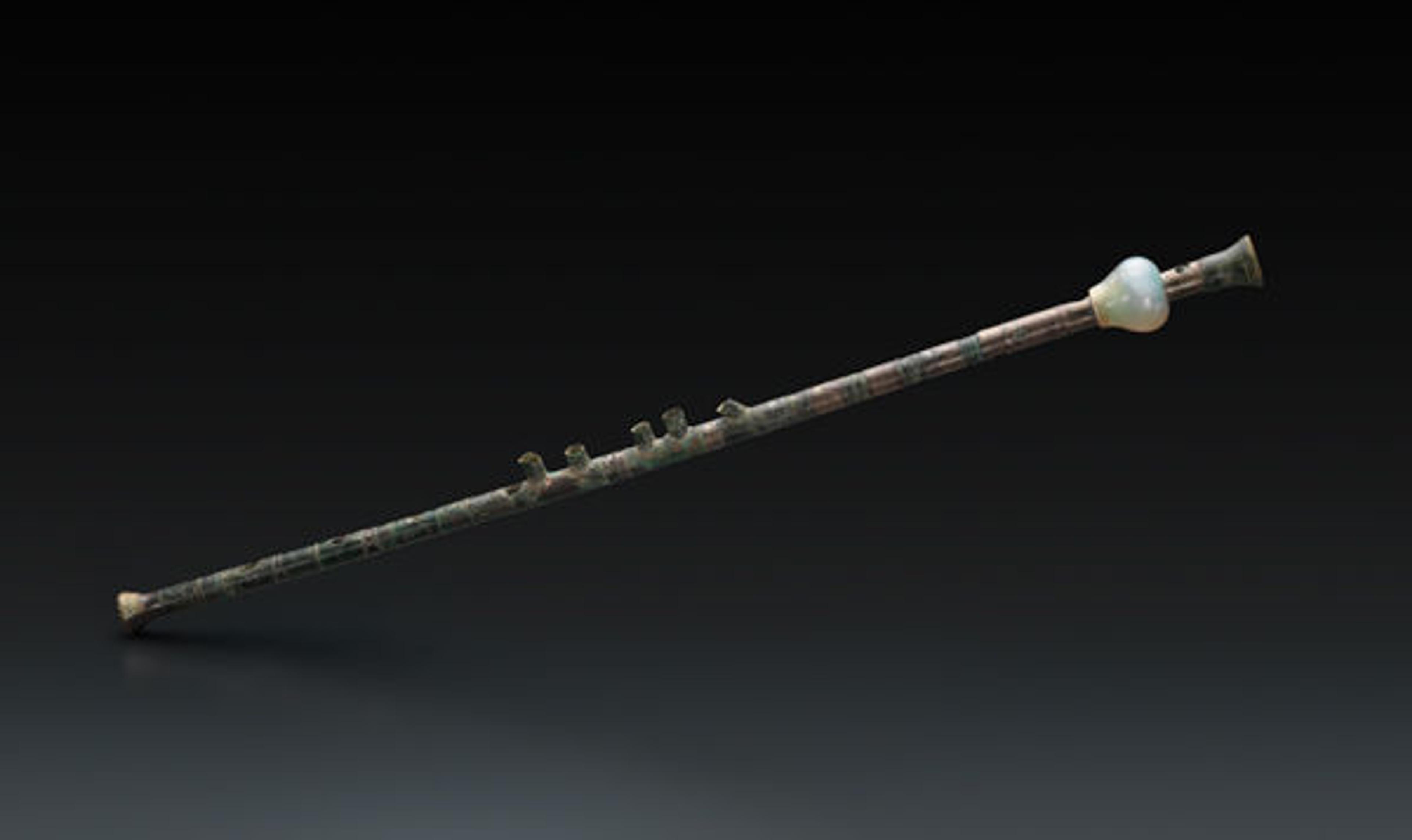 Tibia (detail). Syria, ca. 1–500