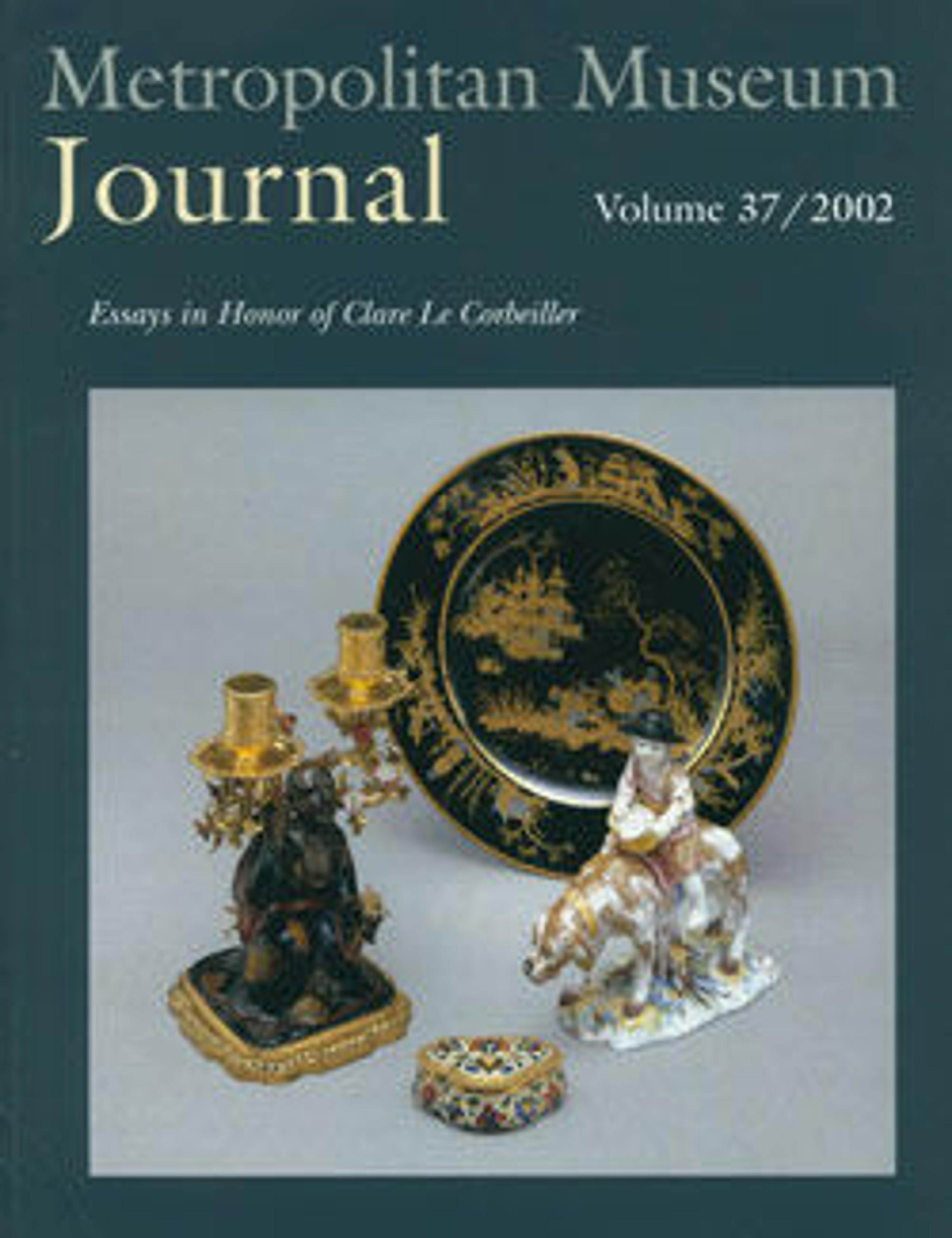 The Metropolitan Museum Journal, v. 37 (2002)