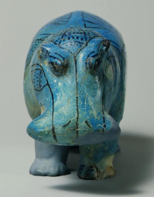 Image for The Met's unofficial mascot—this tiny hippo named William—has a bit of a dark side