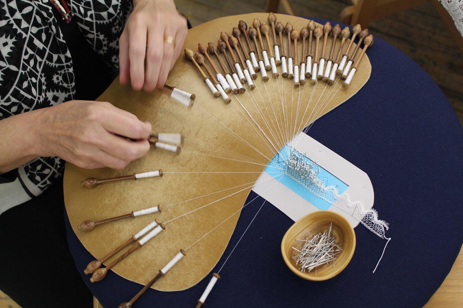 Gertrude Whiting's Bobbin Lace Sampler
