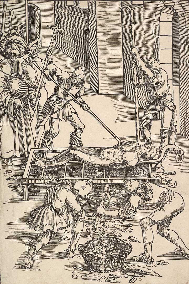 Hans Baldung Grien's Martyrdom of Saint Lawrence