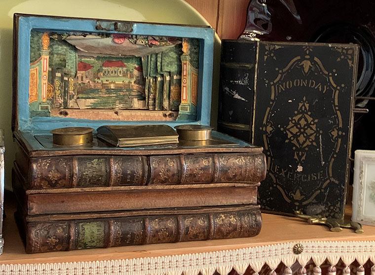 Tea caddy book