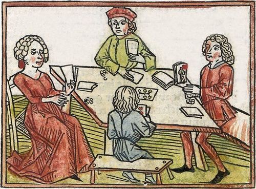 Image for Living by Their Wits: Cards Games in the Middle Ages