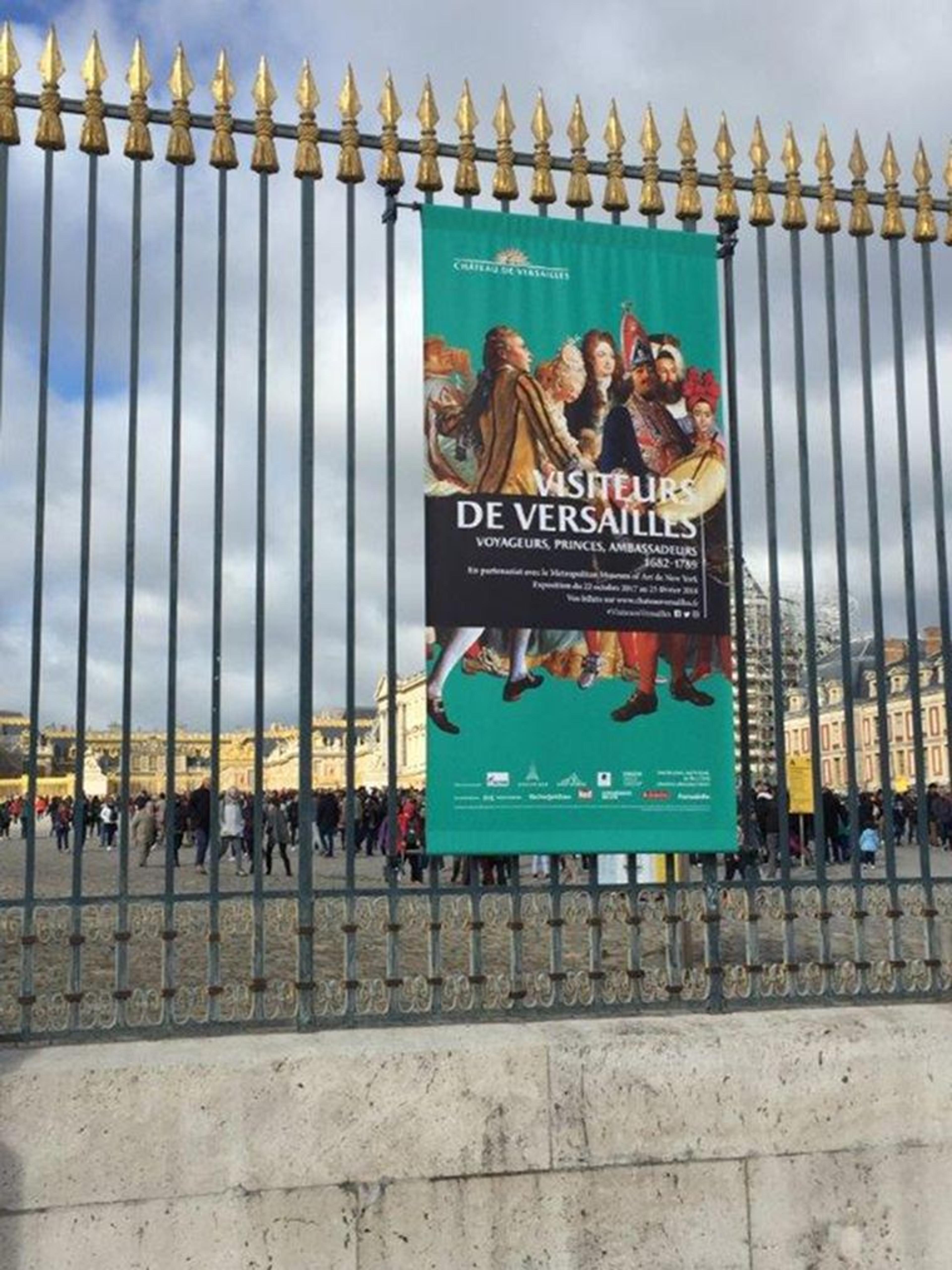 Visitors to Versailles