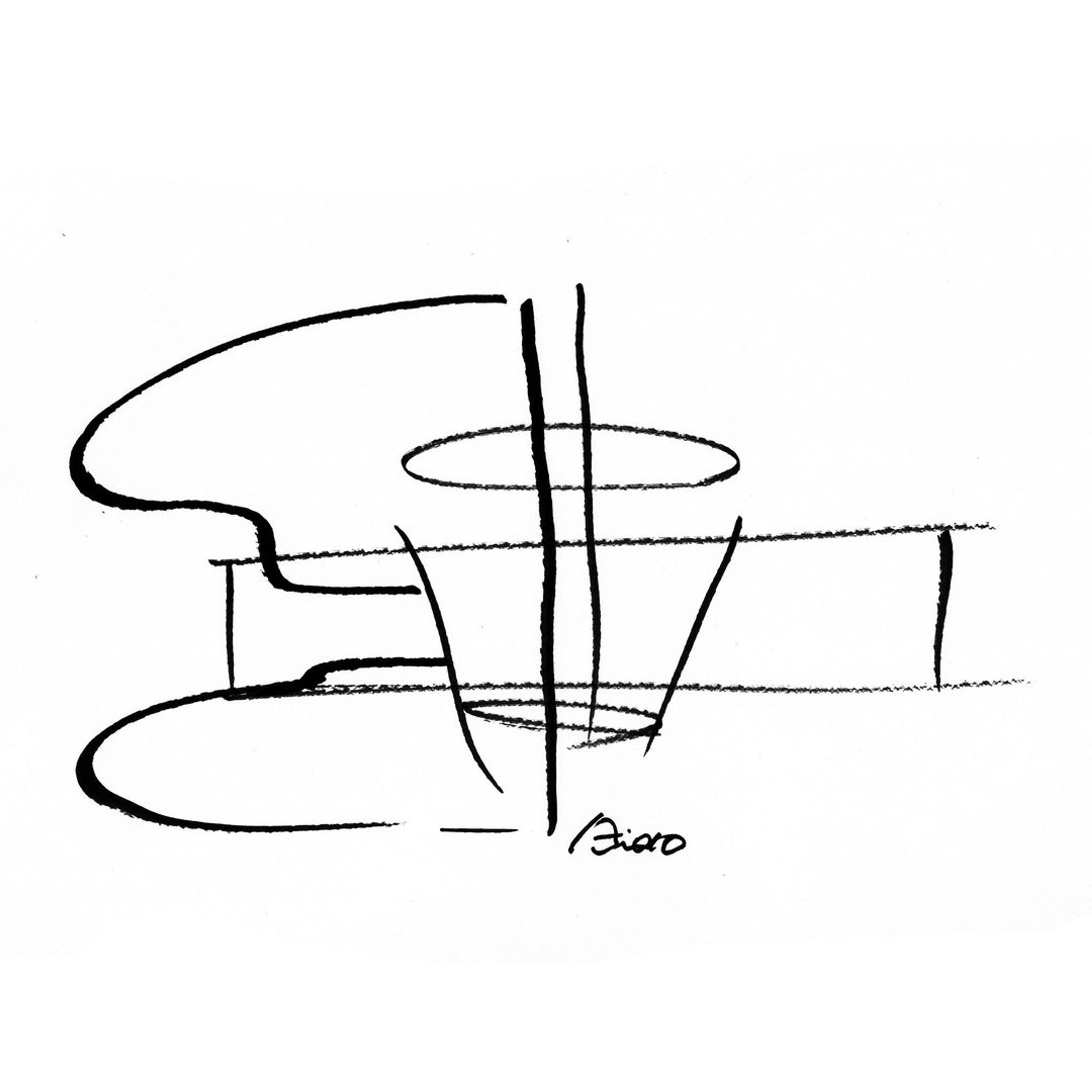 Sketch by Tadeo Ando.