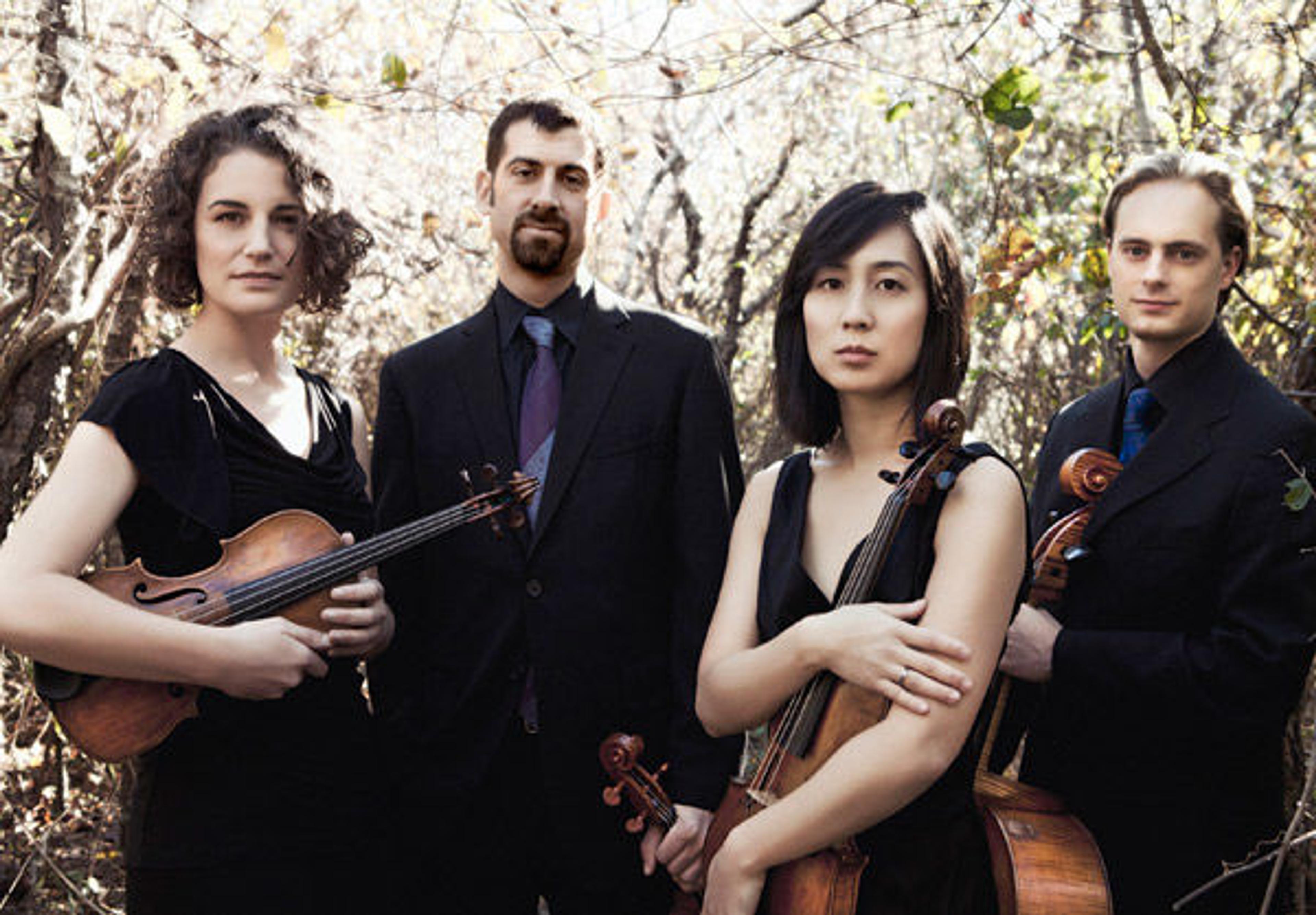 Chiara String Quartet. Photo by Lisa-Marie Mazzucco