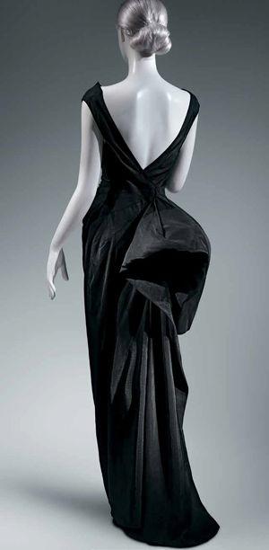 Charles James, Coq Noir Evening Dress, 1937