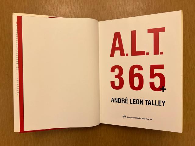 Title page in bold red font.