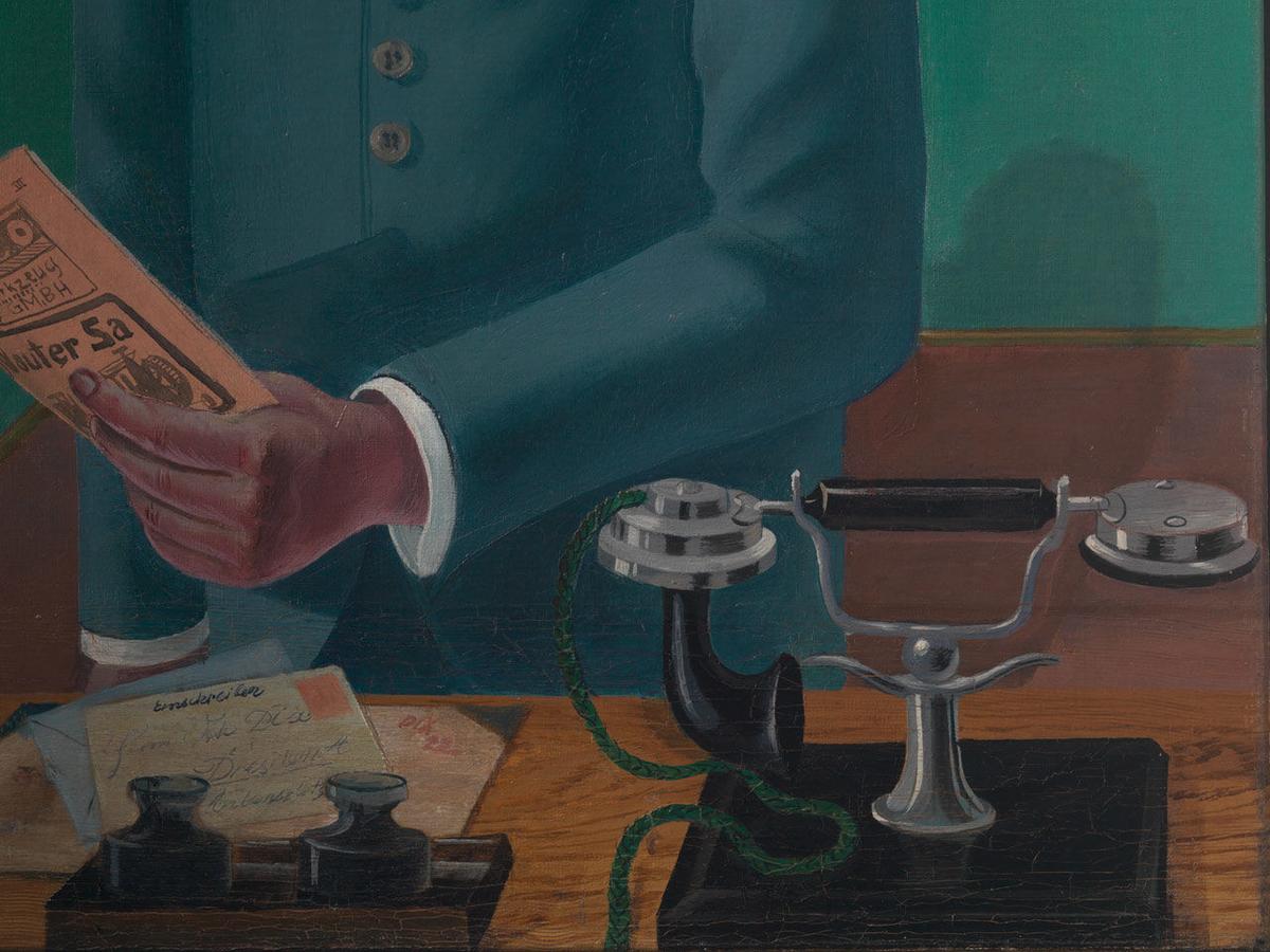 Otto Dix - The Businessman Max Roesberg, Dresden - The Metropolitan ...
