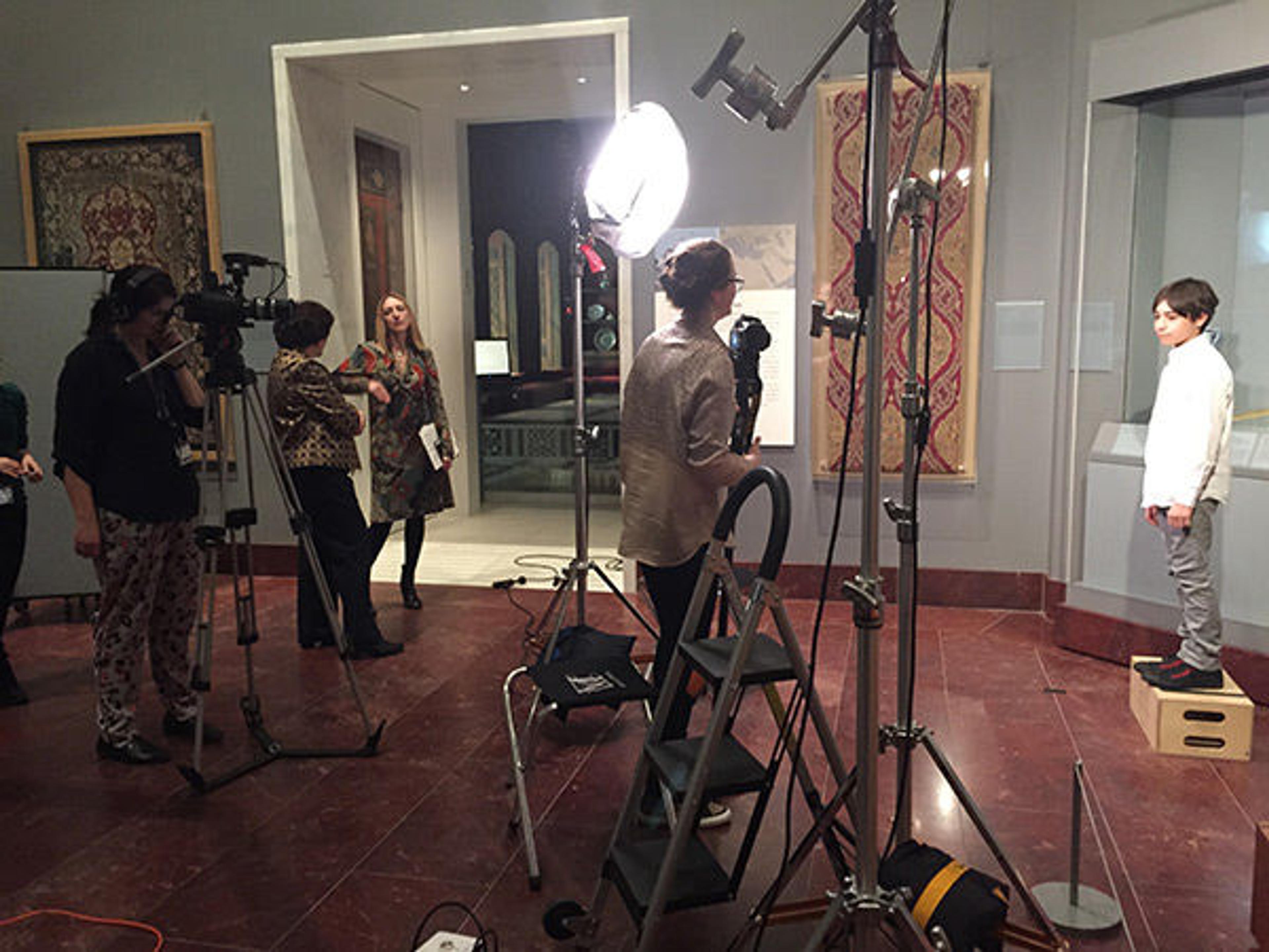 Behind the Scenes of a Video Shoot