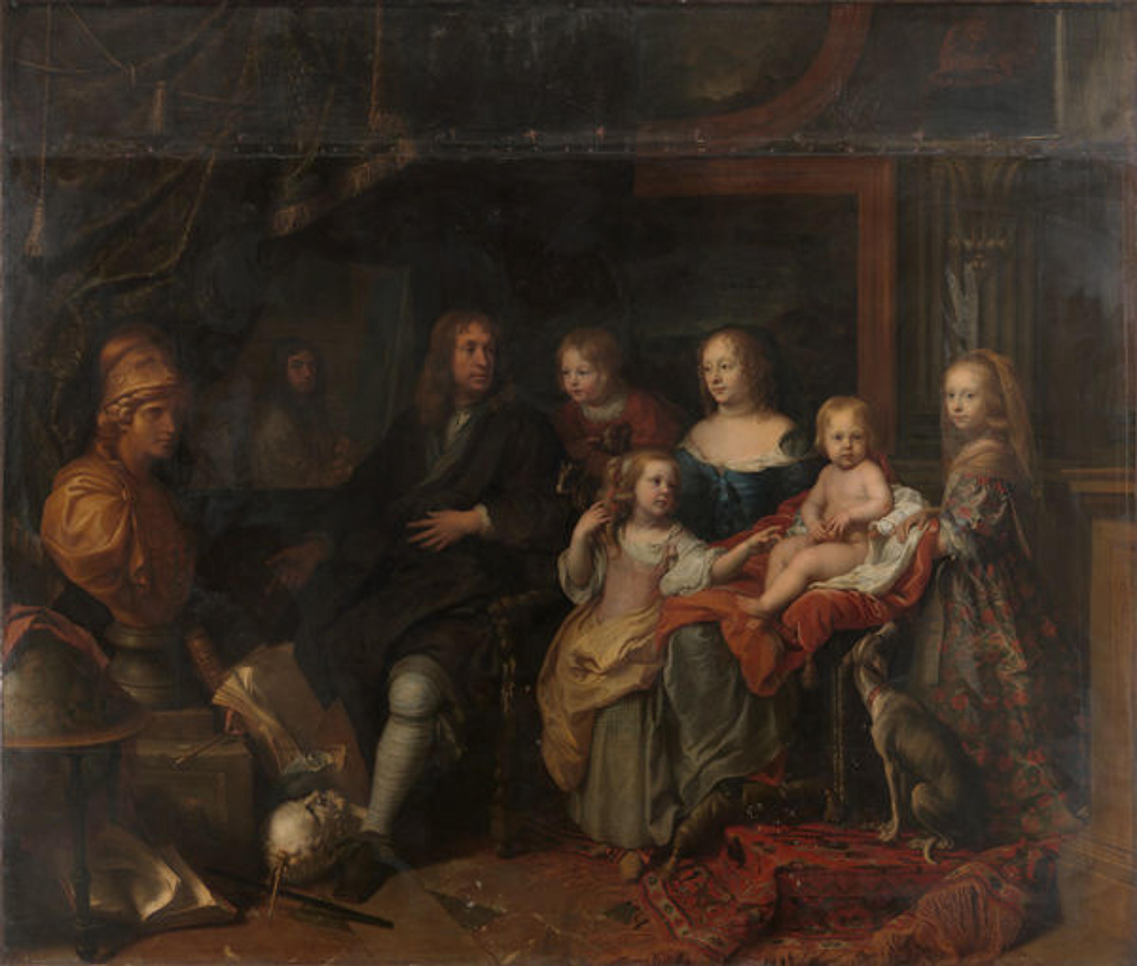 Charles Le Brun (French, 1619–1690) | Everhard Jabach (1618–1695) and His Family | 2014.250