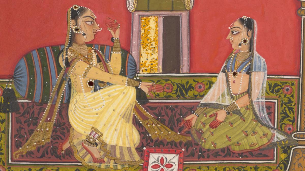 Devidasa of Nurpur - A Courtesan and Her Lover Estranged by a Quarrel ...
