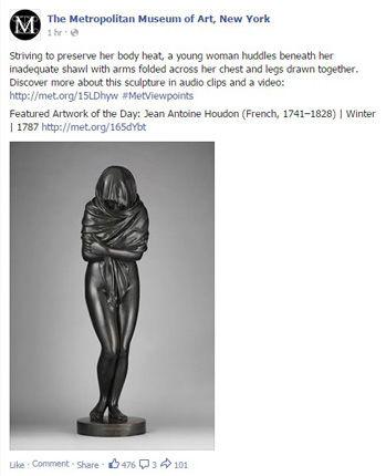 Artwork of the Day on Facebook