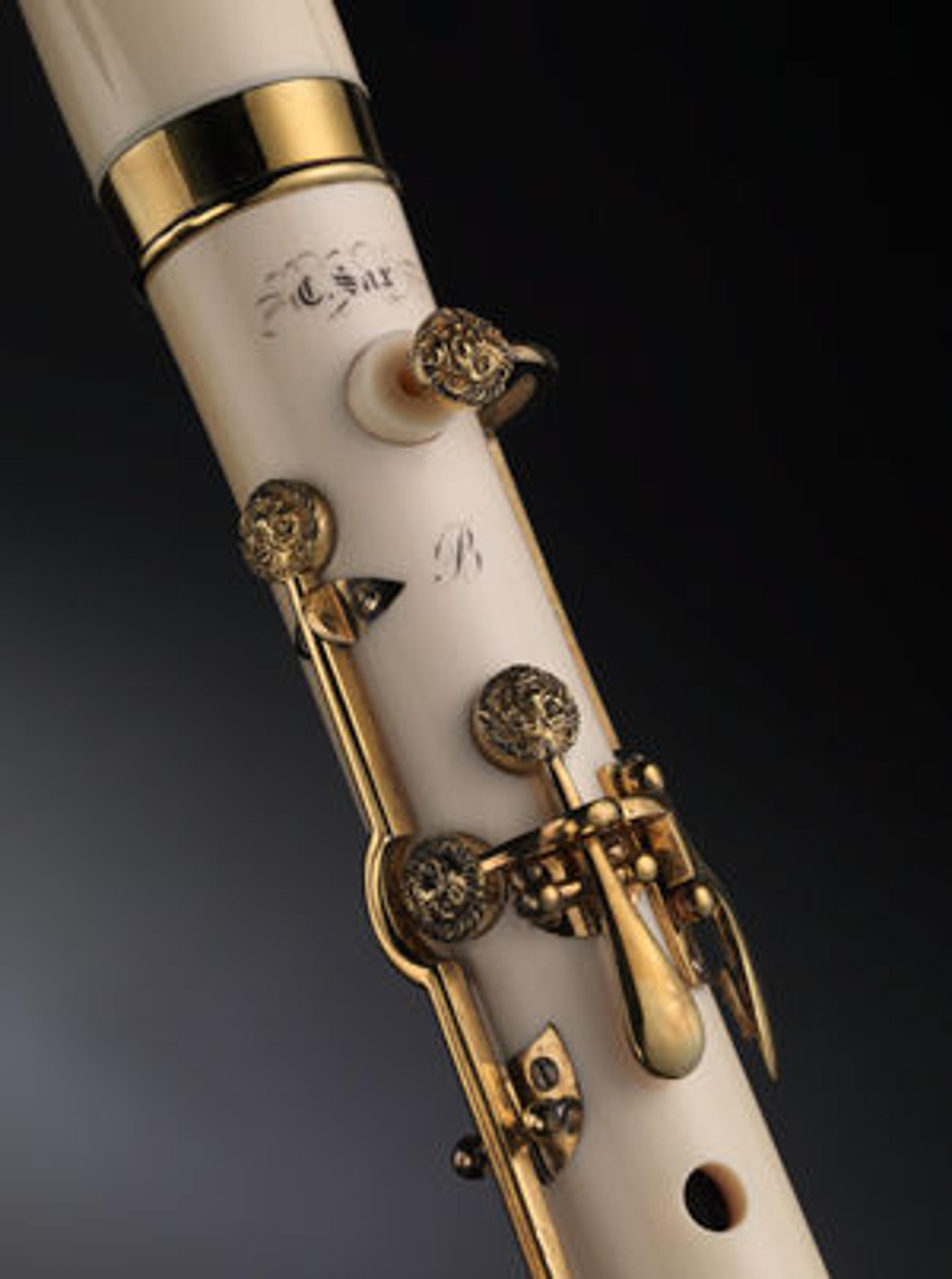 Charles Joseph Sax (Belgian, 1790–1865) | Clarinet in B-flat (detail view), 1830 | 53.223