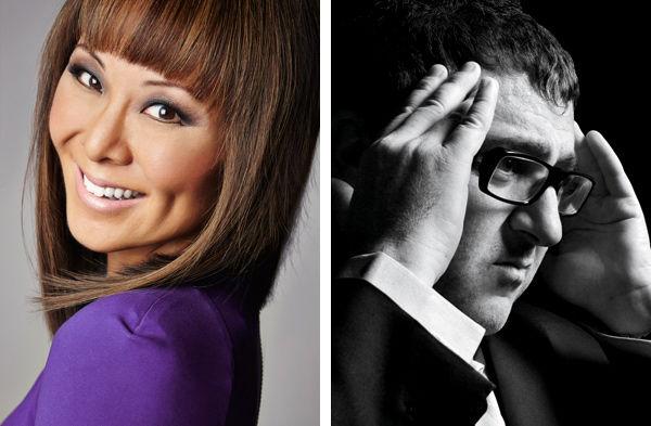 Left: Alina Cho. Photo by Paul Bobadilla Sangster. Right: Alber Elbaz. Photo by David Sims