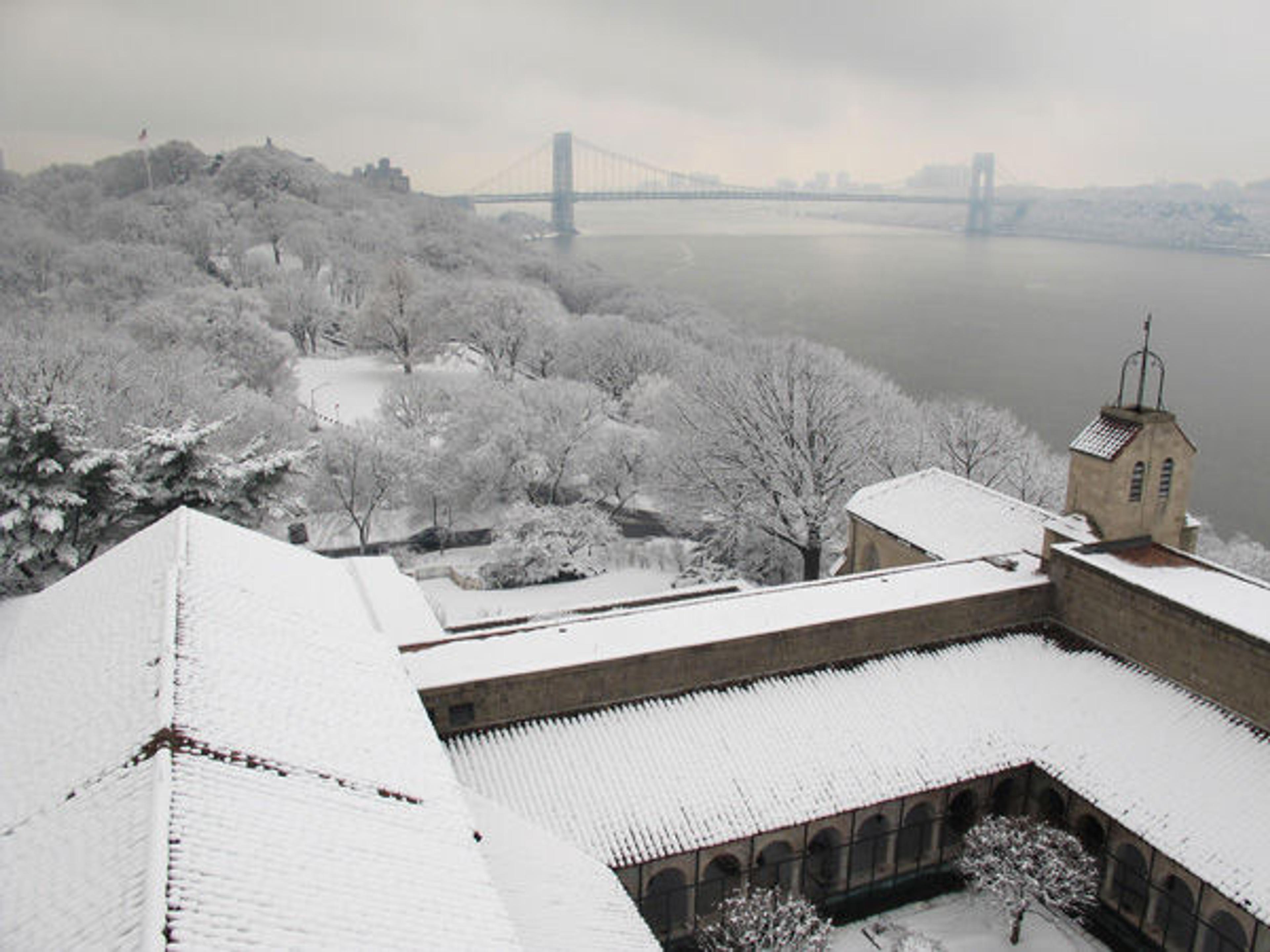 The view of the George Washington Bridge