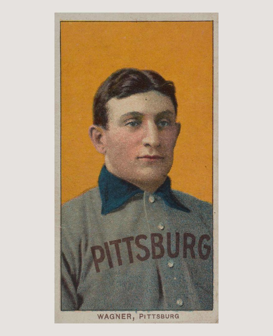 Honus Wagner, Pittsburgh, National League, from the White Border series (T206) for the American Tobacco Company