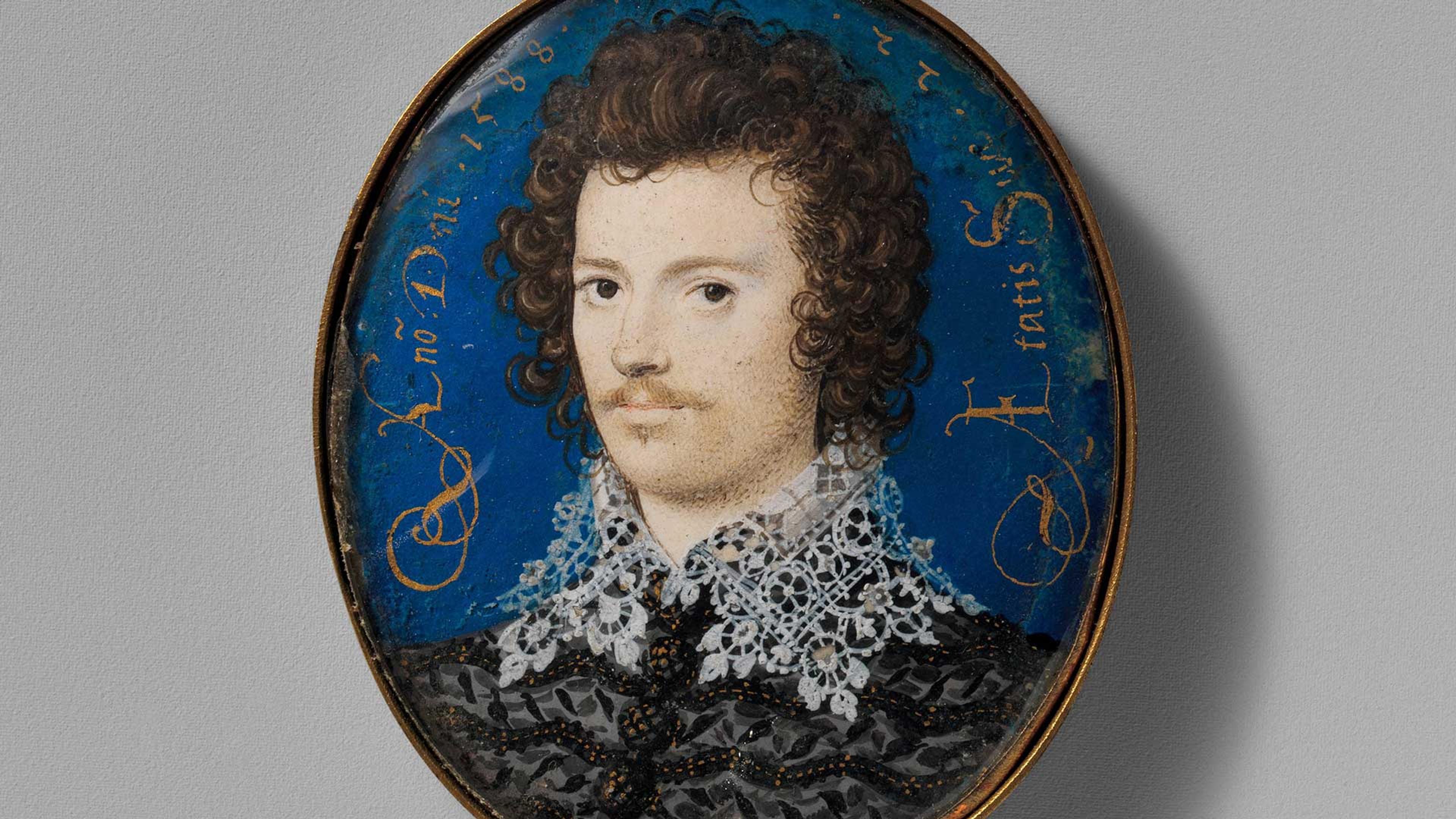 Portrait of a Young Man, Probably Robert Devereux by Nicholas Hilliard