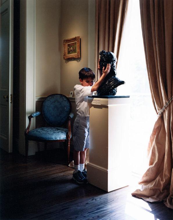 Matt Ducklo | Young Girl with Flowers in Her Hair, 1865–70, The Dixon Gallery and Gardens | 2008