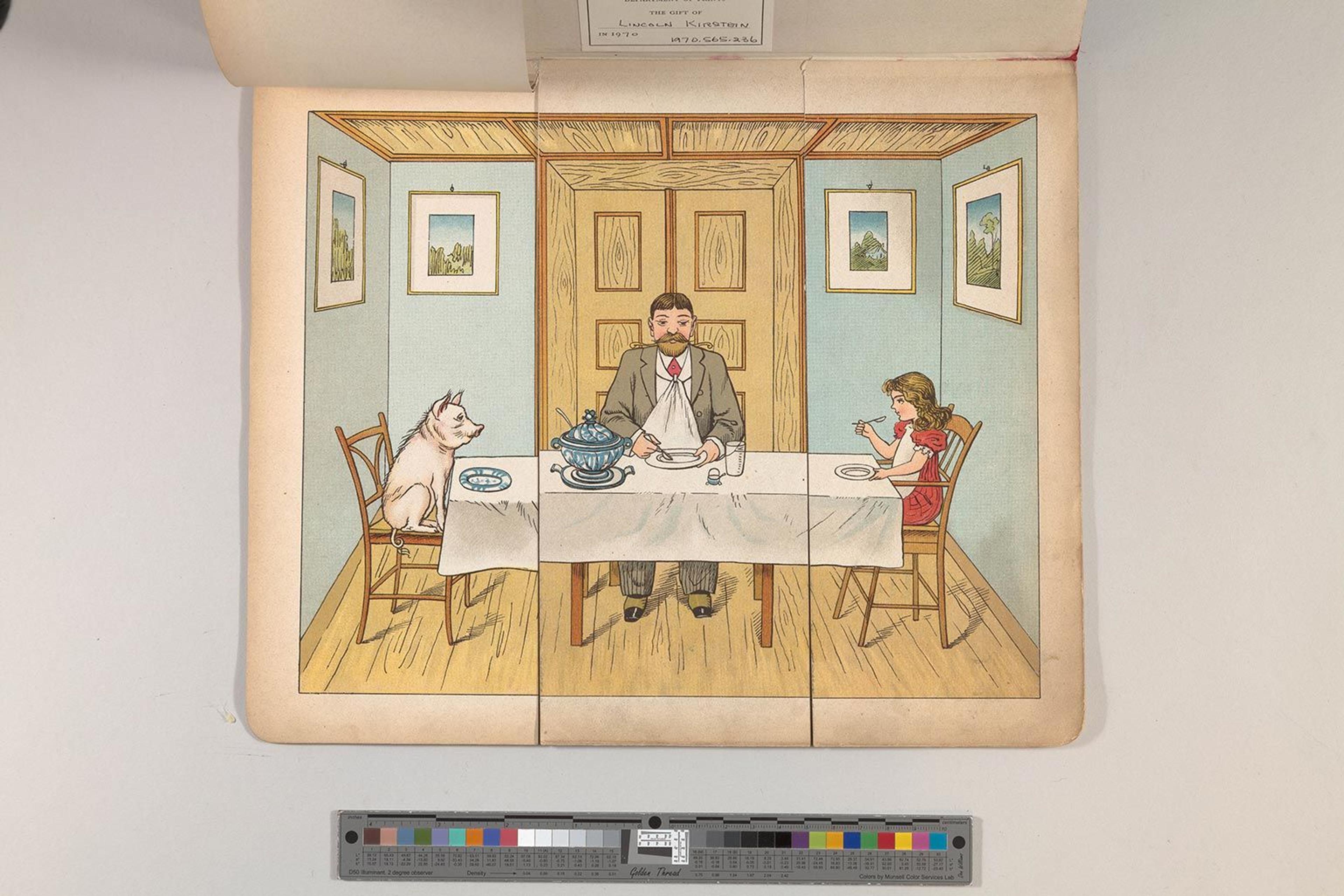 Diners at a table