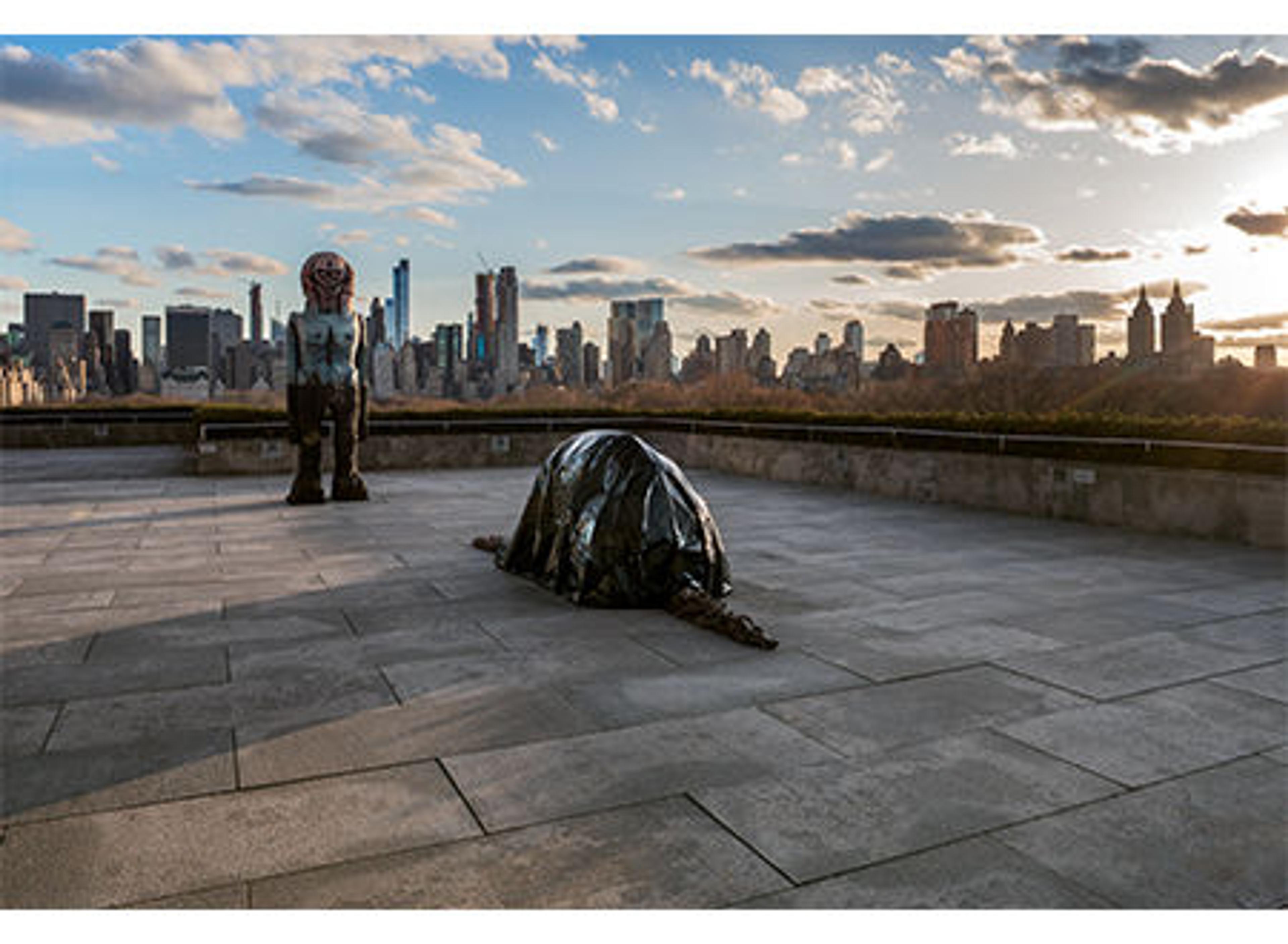 The Roof Garden Commission: Huma Bhabha, We Come in Peace