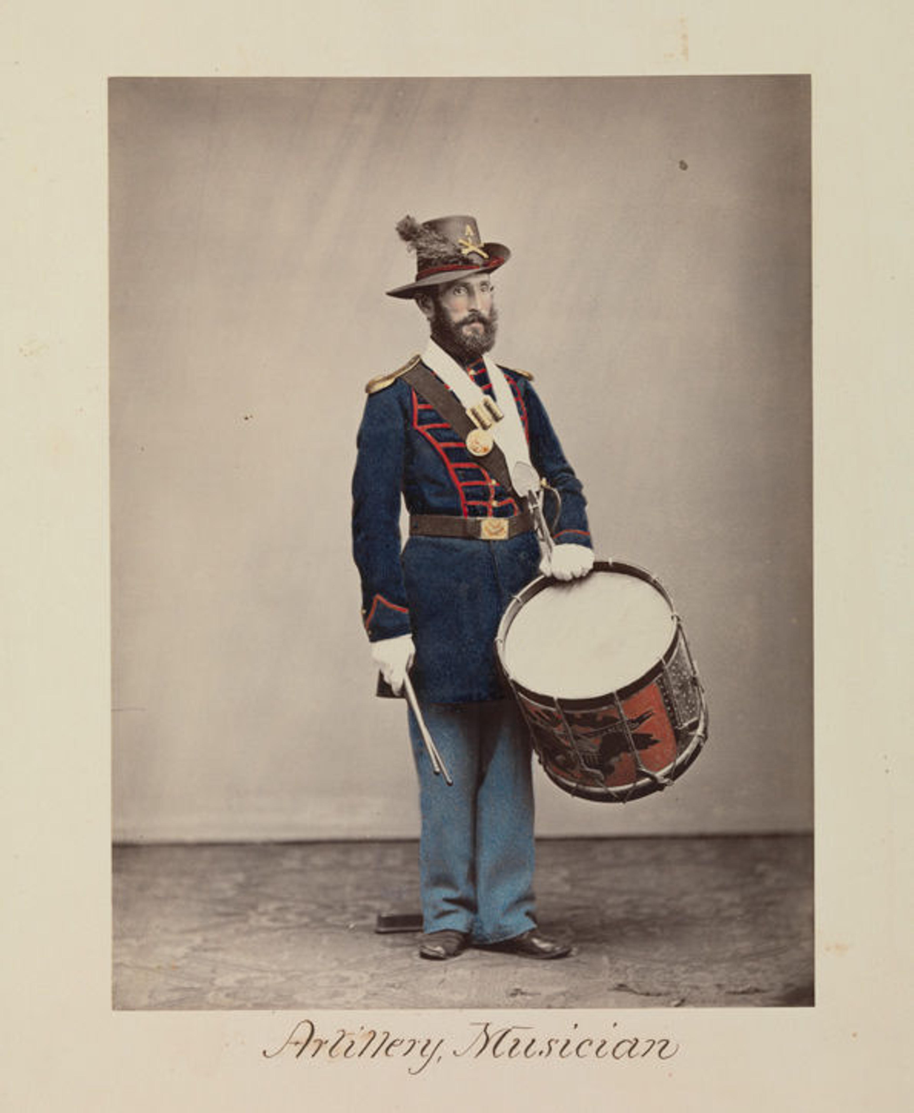 Attributed to Oliver H. Willard (American, active 1850s–70s, died 1875). Artillery, Musician, 1866