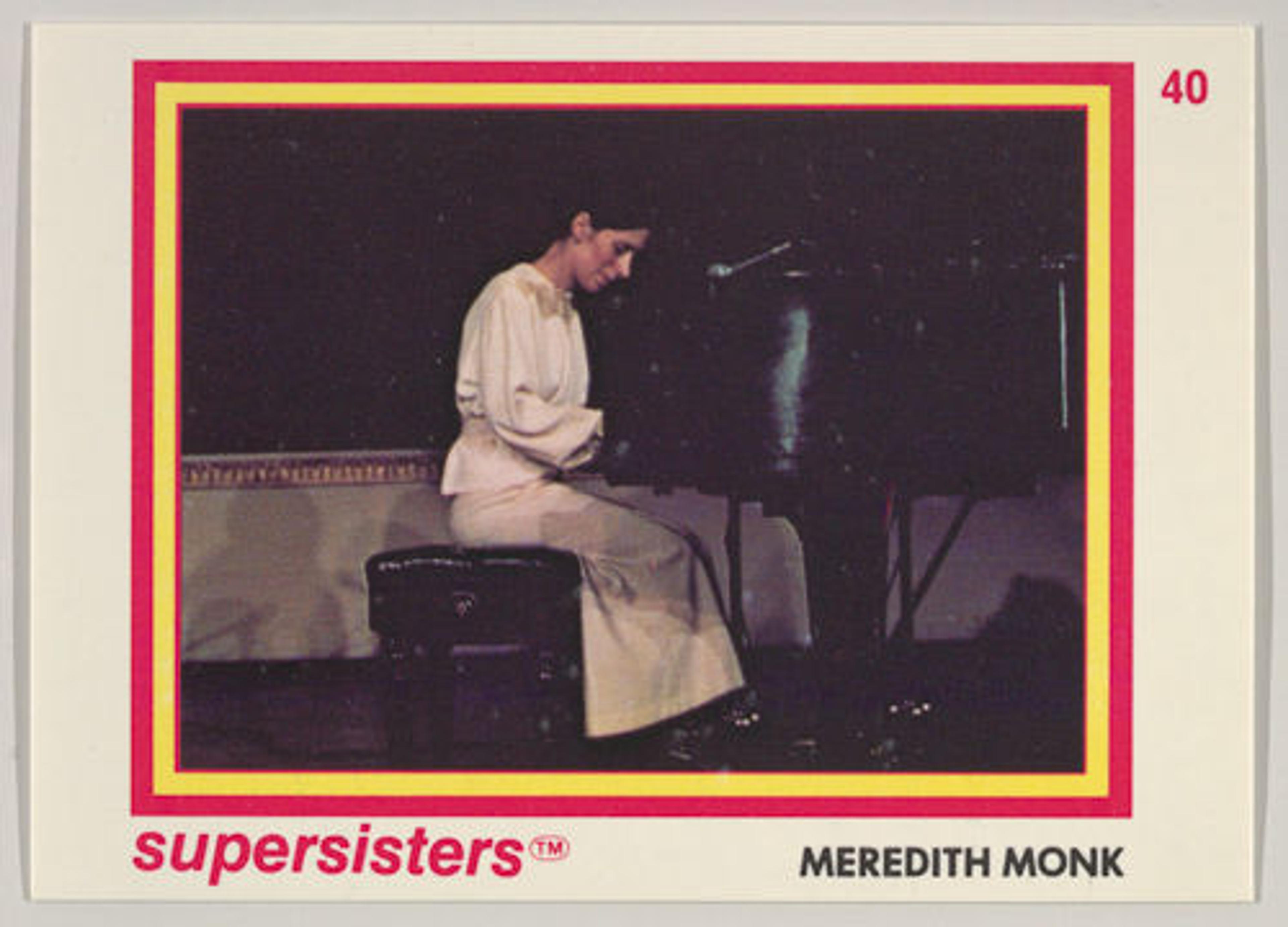 Meredith Monk, Supersisters No. 40
