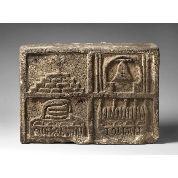Cover Image for 1640. Relief with the Cholula coat of arms, Mexican artist(s)