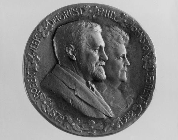 Evelyn Beatrice Longman (American, 1874–1954) | Mr. and Mrs. Robert W. de Forest, 1922 | 34.82.2