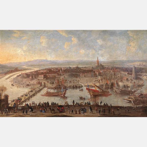Cover Image for 633. View of Seville, 1660