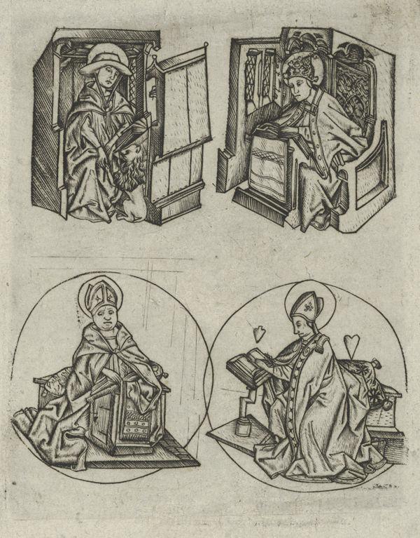 The Four Church Fathers, ca. 1470–ca. 1490