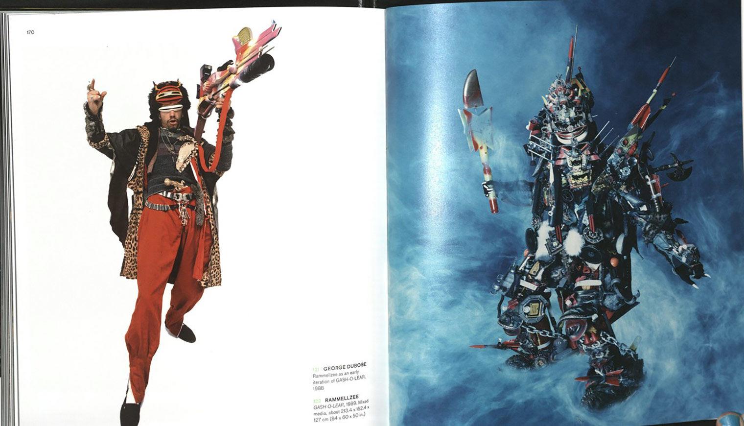 Two futuristic portraits from the book