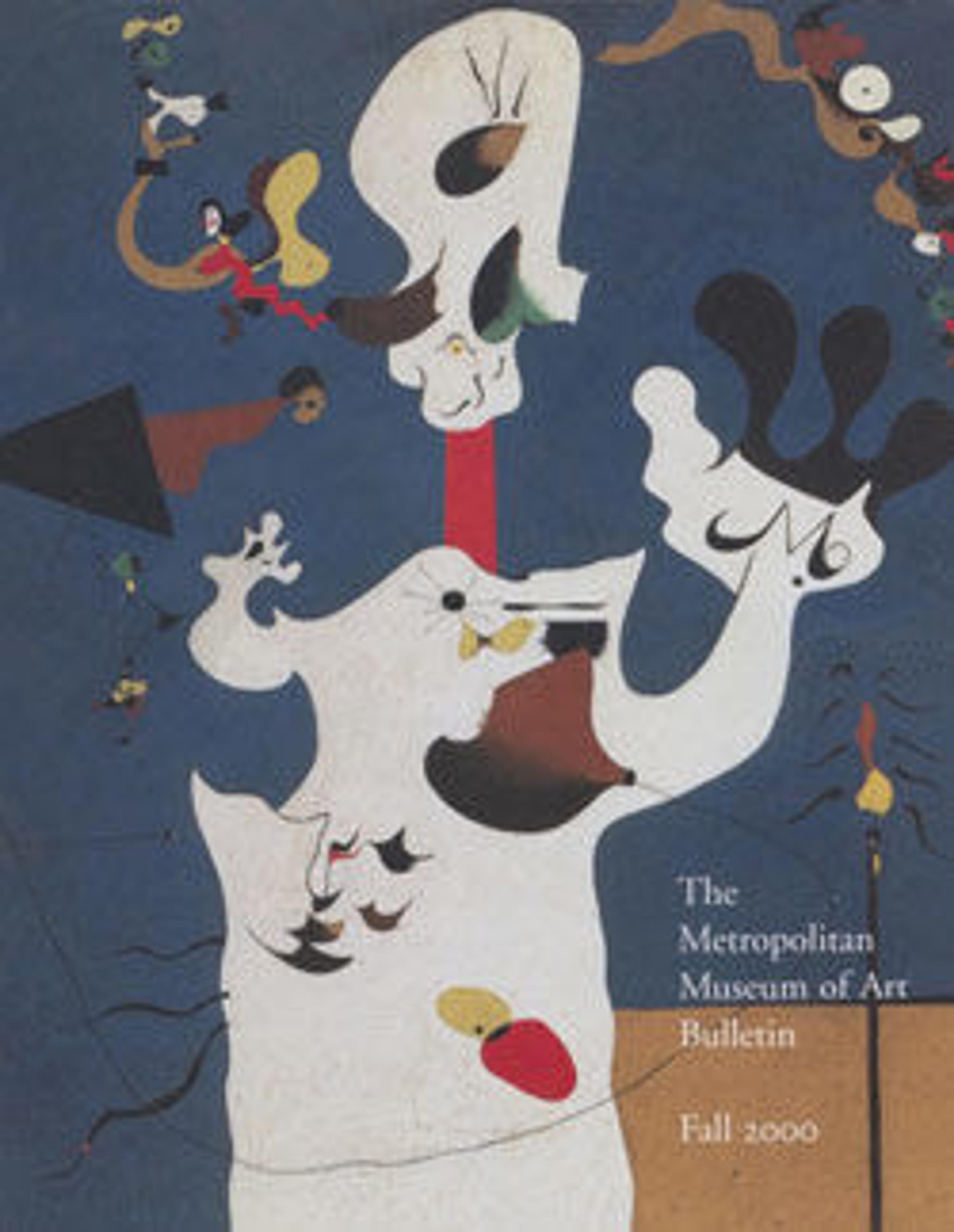 "Recent Acquisitions, A Selection: 1999-2000": The Metropolitan Museum of Art Bulletin, v. 58, no. 2 (Fall, 2000)