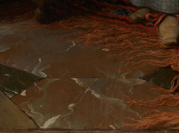 Detail of the floor
