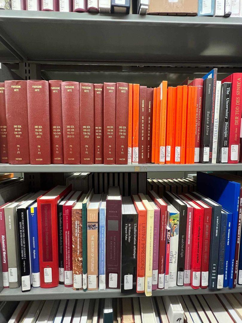 Shelf of books