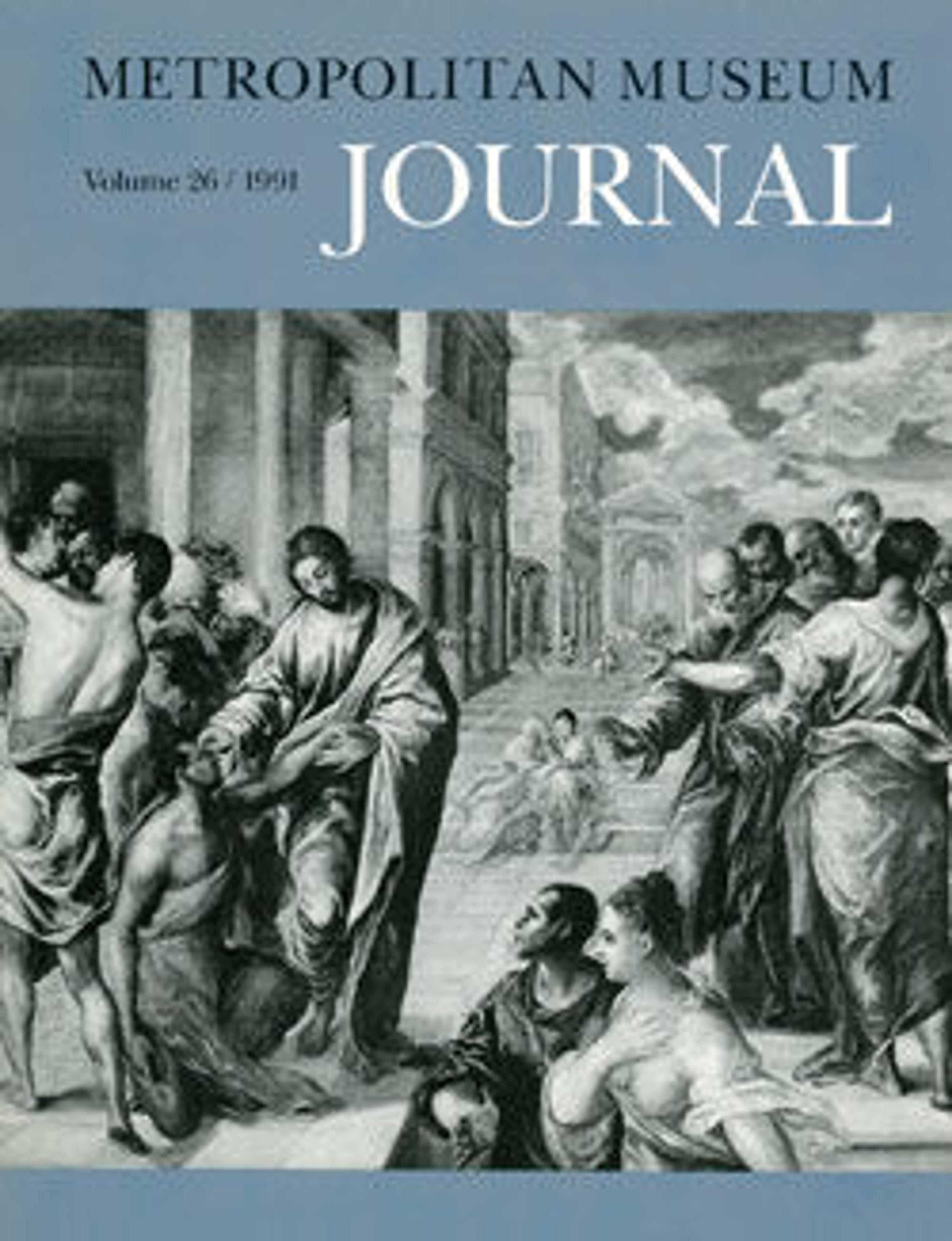 The Metropolitan Museum Journal, v. 26 (1991)