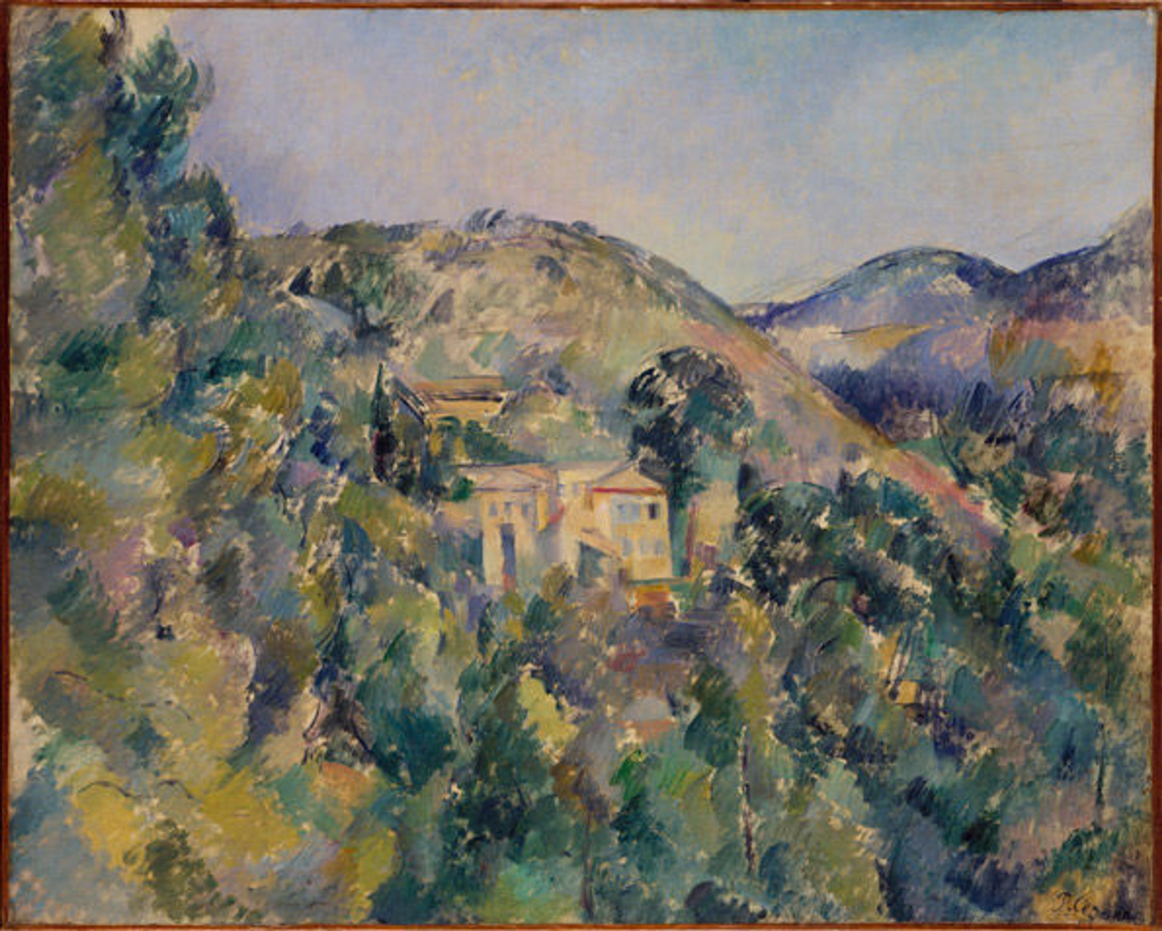 Paul Cézanne (French, 1839–1906) | View of the Domaine Saint-Joseph | 13.66