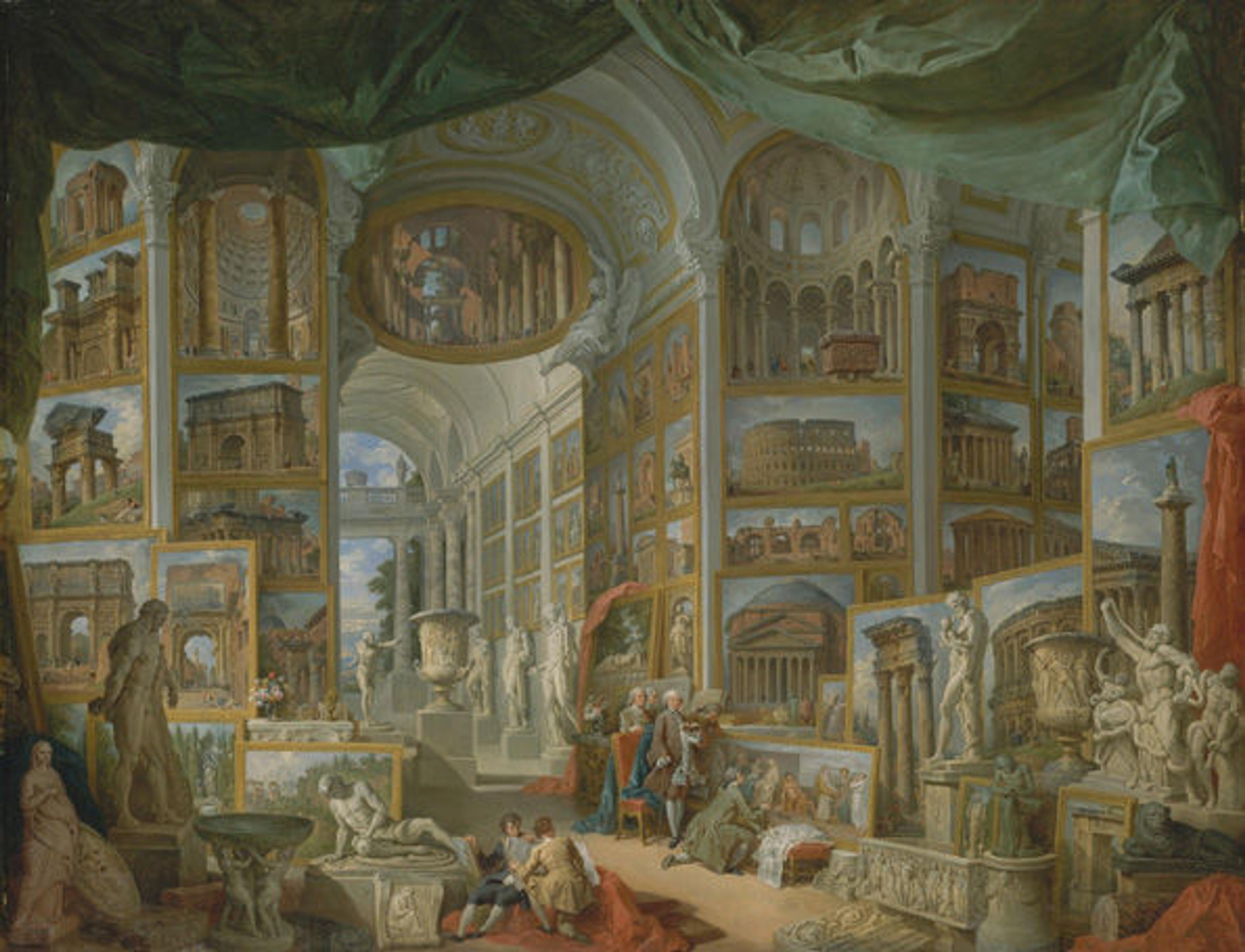 Giovanni Paolo Panini (Italian, 1691–1765), Ancient Rome, 1757