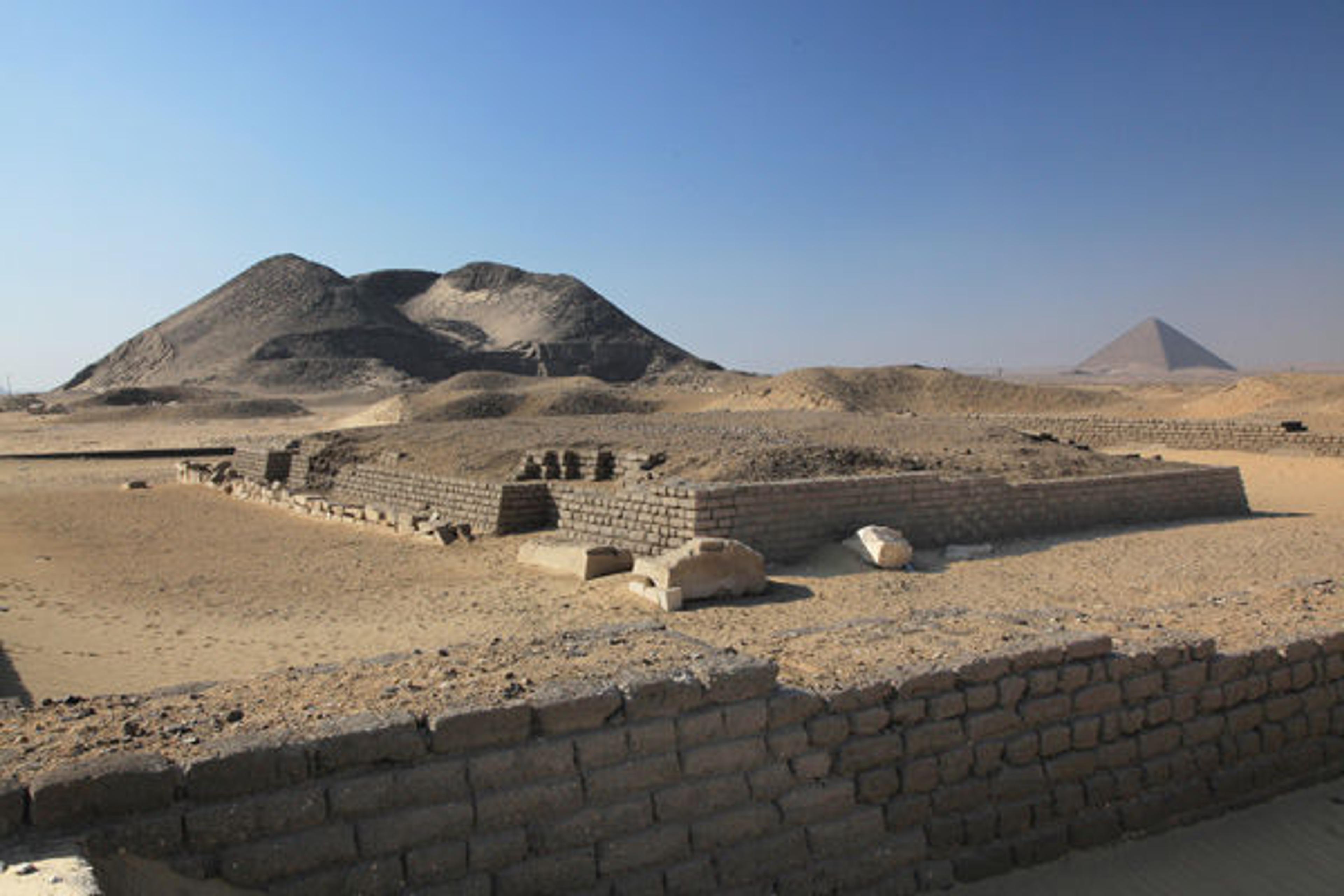 Partially reconstructed mastaba of the high official Sobekemhat