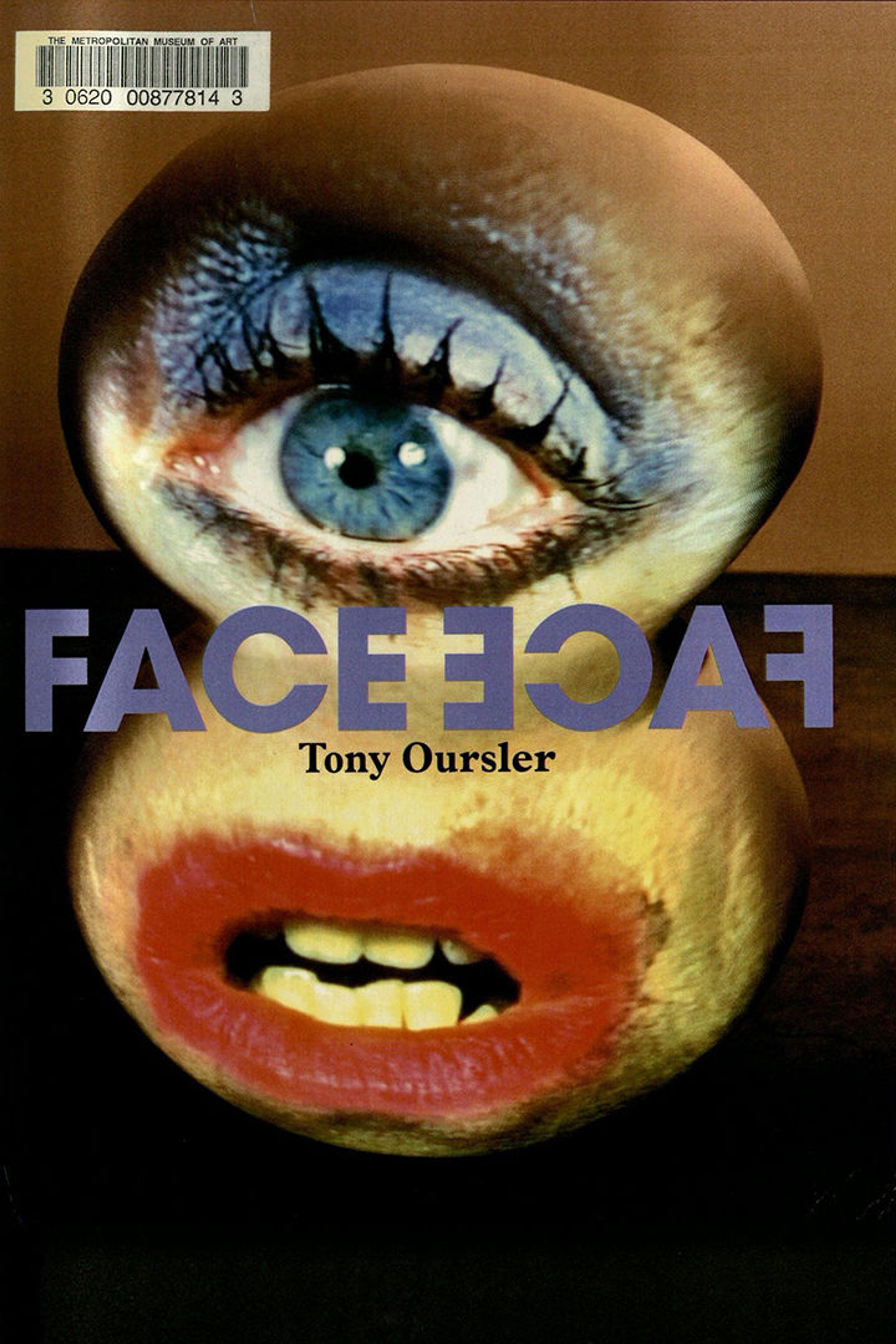 Cover for Tony Oursler: Face to Face