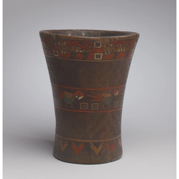 Cover Image for 1650. Kero (beaker), Peruvian artist(s)